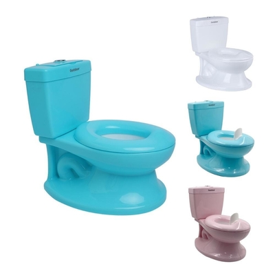 Öko-freundliche Plastik-Babypotty-Toilette mit individuellem Logo-Simulationsdesign EN-71 zertifiziert Leichtgewicht
