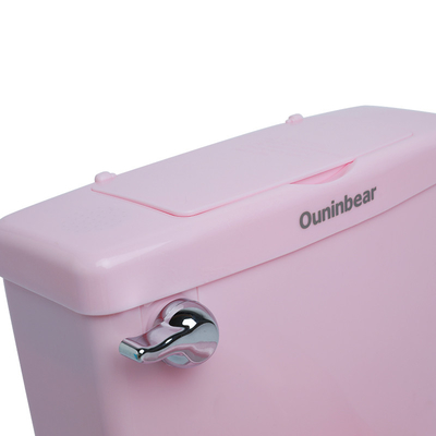 Handy Button Plastik Baby Potty Toilette mit Druckmuster Trainingssitz in rosa/blau/weiß Farben