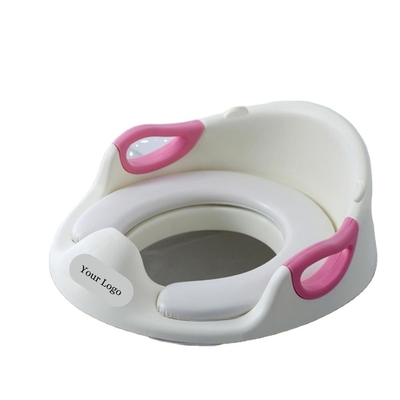 Spritzsichere Kindertoilettensitze mit Handgriffe und festem Muster