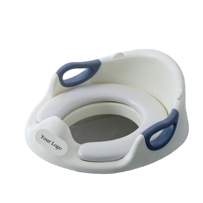 Spritzsichere Kindertoilettensitze mit Handgriffe und festem Muster