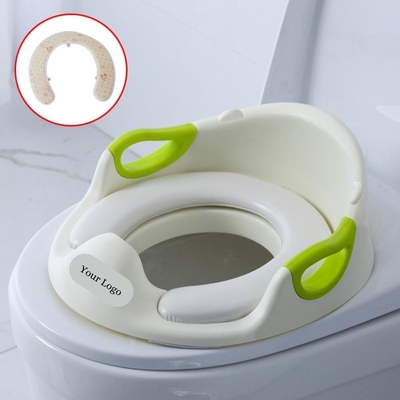 Spritzsichere Kindertoilettensitze mit Handgriffe und festem Muster