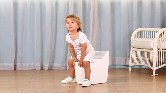 Druckmuster Öko-freundliche Plastik PP Baby Potty Training Sitz Stuhl 39*26*37 Brutto/Netto Gewicht 2,1 kg/1,48 kg