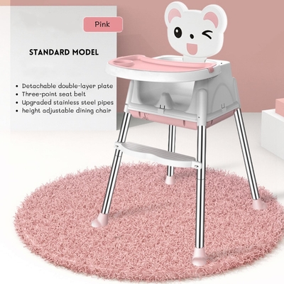 3 in 1 Multifunktionaler Hochstuhl für Babys Speisestuhl 92*65*65cm