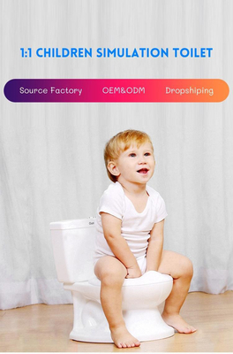 Printed Training Baby Potty Sitz in Öko-freundliche PP anpassbare Farben akzeptiert benutzerdefiniertes Logo