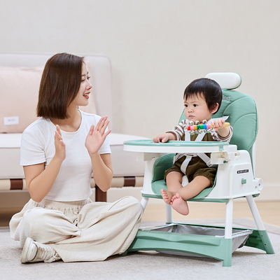 EN71 Zertifikat Baby Dinner Chair Multifunktionaler Klappbaby-Fütterstuhl