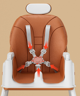 EN71 Zertifizierter High Plastic Baby Dining Chair Baby Füttertisch Einstellbarer Höhe