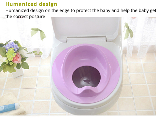 1-7 Jahre alter Baby Toilettensitz OEM akzeptabel Humanisiertes Design