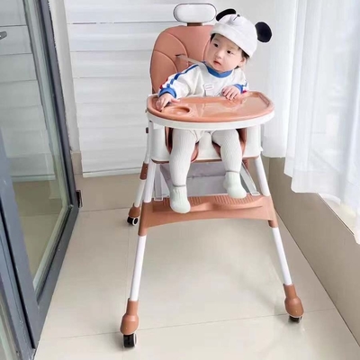 Multifunktionale tragbare Babydiner Stuhl in Braun/Pink/Himmelblau/Grün/Grau