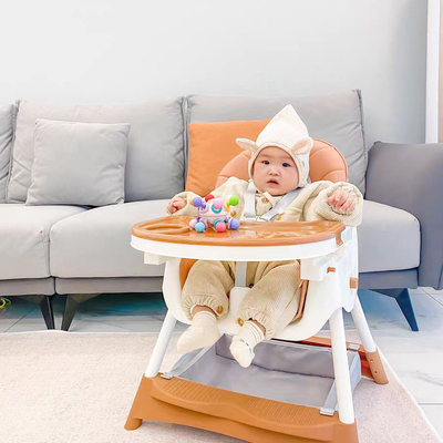 Multifunktionale tragbare Babydiner Stuhl in Braun/Pink/Himmelblau/Grün/Grau