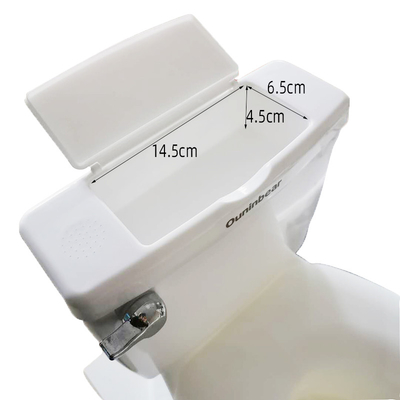 Massivblau-weiß-rosa Baby-Toiletten-Potty-Trainer mit EN71-Prüfzertifizierung