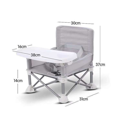 Tragbare klappbare Baby-Esstuhl-Booster-Sitz mit individuellem Logo