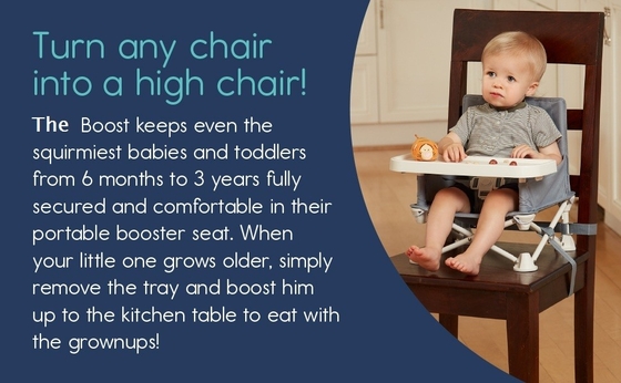 Tragbare klappbare Baby-Esstuhl-Booster-Sitz mit individuellem Logo