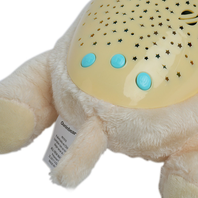 Farbenfrohe Säuglinge Schlaf Soother Weich Plüssiges Spielzeug Süßes Welpe Schlafgefährten