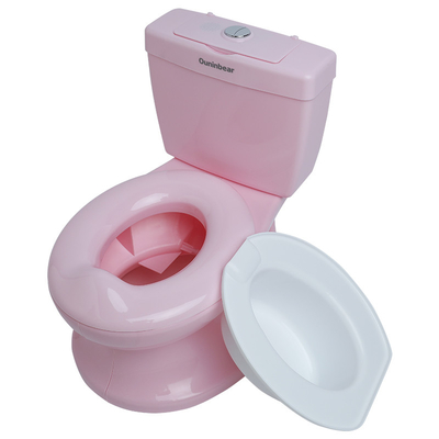 Druckte rosa Kindertoilette mit EN71-Prüfzertifizierung für eine sichere Babytraining