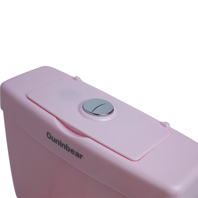 Druckte rosa Kindertoilette mit EN71-Prüfzertifizierung für eine sichere Babytraining