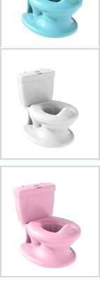 Öko-freundliche rosa gedruckte Babypotty-Toilette mit benutzerdefiniertem Logo