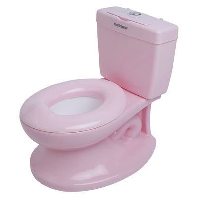 Kinderfreundliche rosa Toilettensitz für Kleinkinder