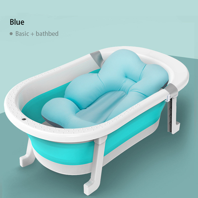 Customized Logo Baby Badewanne Klappbare Plastikbadewanne Umweltfreundlich