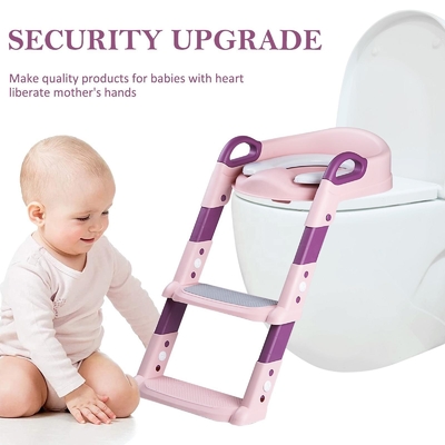 1-10 Jahre Alte Kinder Baby Potty Trainingsleiter Step Up Sitz Customized Logo
