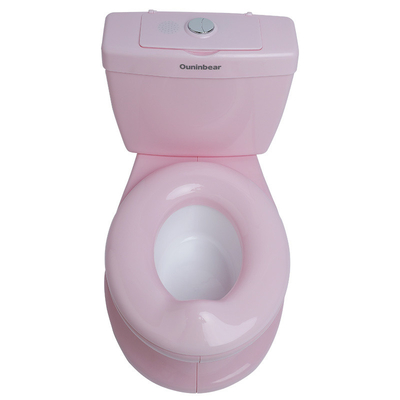Druckte rosa Kindertoilette mit EN71-Prüfzertifizierung für eine sichere Babytraining