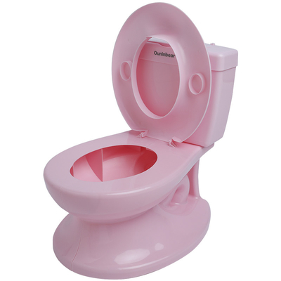 Druckte rosa Kindertoilette mit EN71-Prüfzertifizierung für eine sichere Babytraining