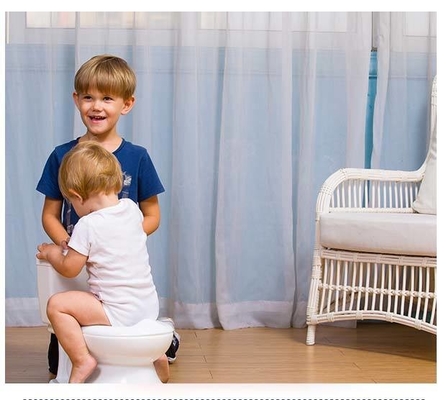 Weiße Kinder Toilettentraining Potty Baby Training Seat mit EN71-Zertifizierung