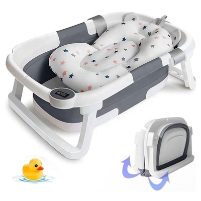 Anti-Schimmel-Neugeborenes Baby-Badewanne-Set Klappbäder 60,5*43*20,5cm
