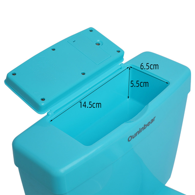 Ökofreundliche Blaue, Rosa, Weiße Babypotty-Toilette mit individuellem Logo für effektives Potty-Training