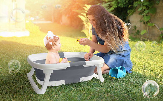 2-4 Jahre Neugeborenes Baby Bad Anti-Rutsch Reise Dusche Badewanne