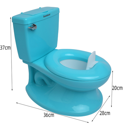 Ökofreundliche Blaue, Rosa, Weiße Babypotty-Toilette mit individuellem Logo für effektives Potty-Training