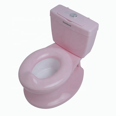 Anpassbarer rosa Baby-Potty-Trainingstuhl mit EN71-Zertifizierung