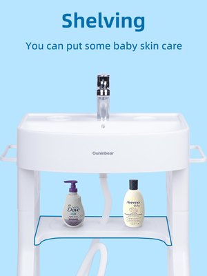 OEM / ODM Baby Waschbecken mit Stand Kinder Handreinigung Waschbecken beliebte Sanitärwaren