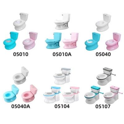 Printed Eco-Friendly Pink/White/Blue Baby Potty Training Toilette mit EN-71-Zertifikat