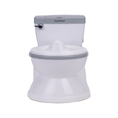 Grauer Eco-Friendly Baby-Potty Toilette EN-71 Zertifizierter Trainingssitz mit individuellem Logo