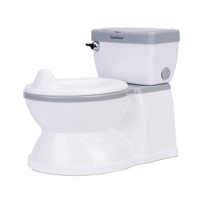 Grauer Eco-Friendly Baby-Potty Toilette EN-71 Zertifizierter Trainingssitz mit individuellem Logo