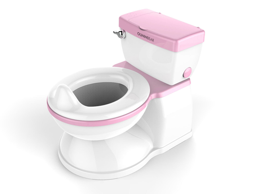 Benutzerdefiniertes Logo Babypotty Toilettentrainer EN71 Zertifiziertes Feststoff aus PP-Kunststoff in mehreren Farben