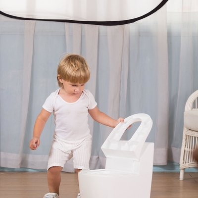 Maßgeschneiderte Farbe Öko-freundliche Babypotty-Toilette mit EN-71-Zertifizierung und Logo-Anpassung