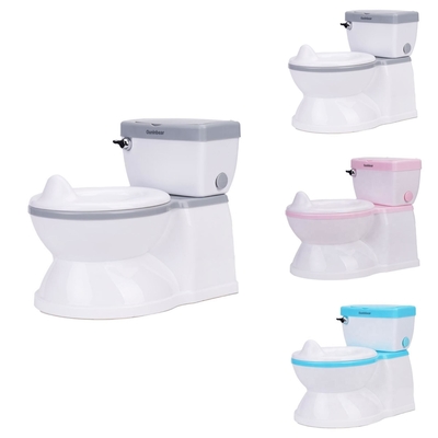 Solid Blau/Pink/Grau Baby Potty Trainingstoilette mit individuellem Logo