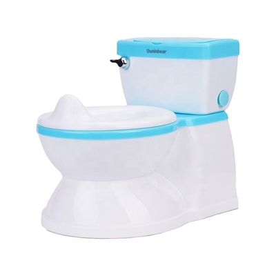 Blau, umweltfreundlich, Babypotty Toilettentrainingssitz EN-71 Zertifiziertes individuelles Logo akzeptiert