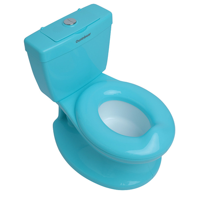 Rosa/Weiß/Blau Festkörper-Baby-Potty-Trainingstoilette mit Prüfbescheinigung EN71