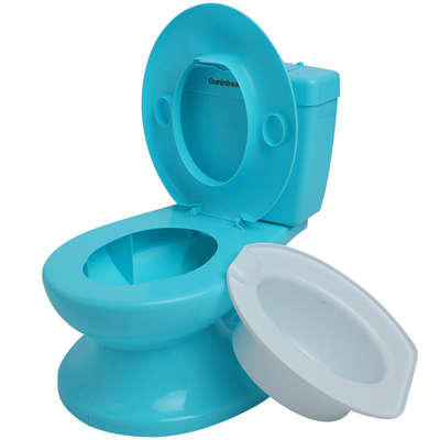 Blaue Babypotty Toilettensimulationssitz Leichtgewicht PP Kinderpflege Trainingspotty