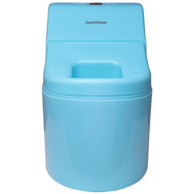Blauer Plastik-Potty-Trainer für Babys Custom Logo akzeptiert EN71 zertifiziert