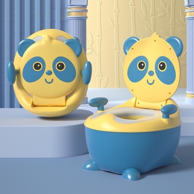 Schöne Panda-Form Blau-Gelb Zeichentrickfilm Babytraining-Putty mit EN71-Zertifizierung