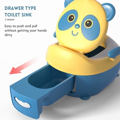 Schöne Panda-Form Blau-Gelb Zeichentrickfilm Babytraining-Putty mit EN71-Zertifizierung