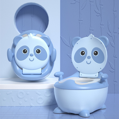 Schöne Panda-Form Blau-Gelb Zeichentrickfilm Babytraining-Putty mit EN71-Zertifizierung