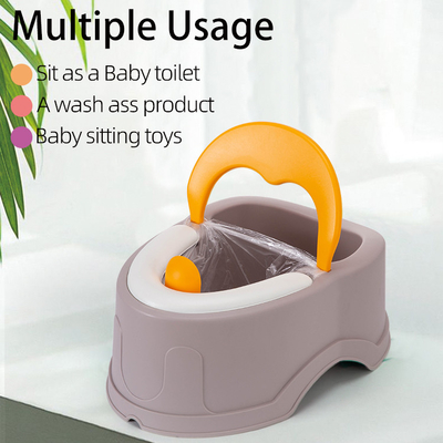 Massivfarbiger Babypotty-Trainingssitz mit individuellem Logo Leichtbau