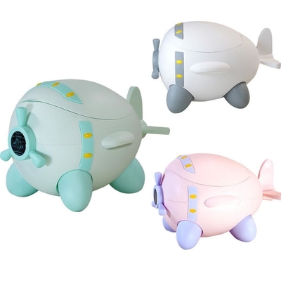 Weiches PU Flugzeugdesign Babypotty-Trainingtoilette mit benutzerdefiniertem Logo