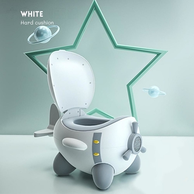 Weiches PU Flugzeugdesign Babypotty-Trainingtoilette mit benutzerdefiniertem Logo