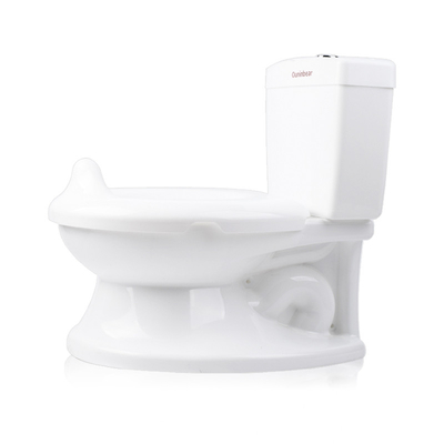 Reinfarbiger Plastik-Baby-Potty-Toilettentrainer mit EN71-Zertifizierung und individueller Logooption