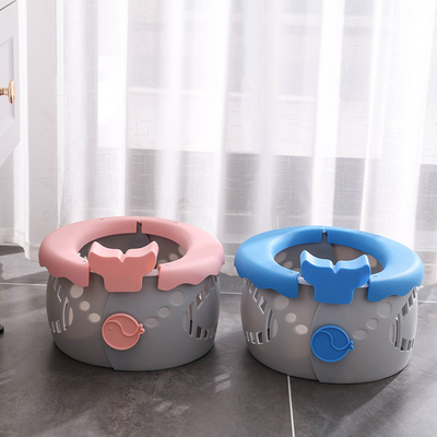 Custom Logo Baby Toilettenputt in Serenity Blau Ozean freundlich PP TPE für Putty Training